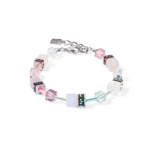 GeoCUBE? Iconic Precious bracelet pink-lilac