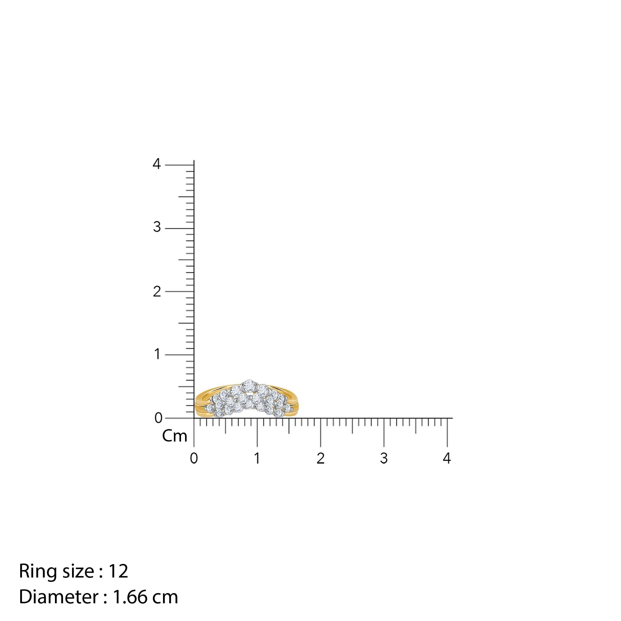 Gold & Diamond Forever Yours Vanki Ring