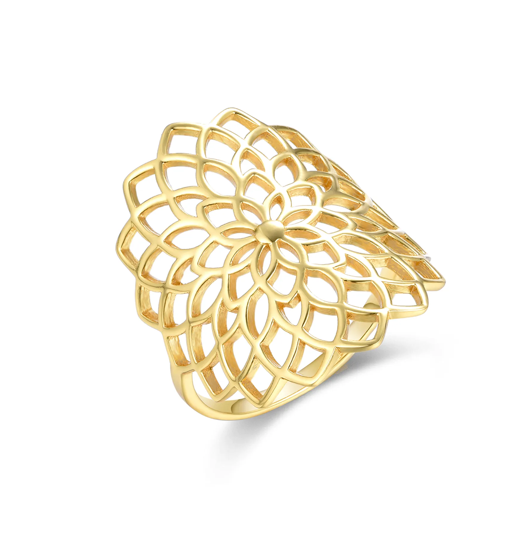Gold ring 18k yellow gold