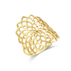 Gold ring 18k yellow gold