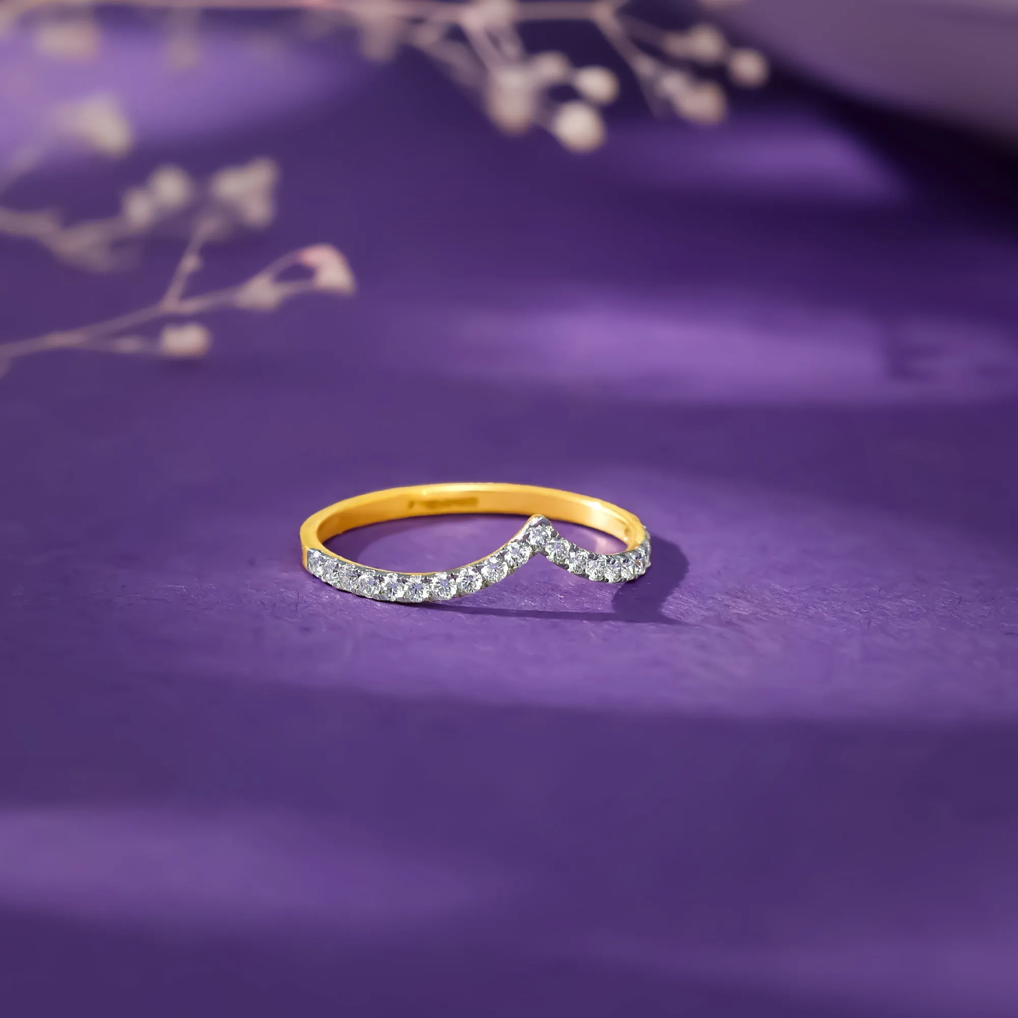Gold Virtuous Vanki Diamond Ring