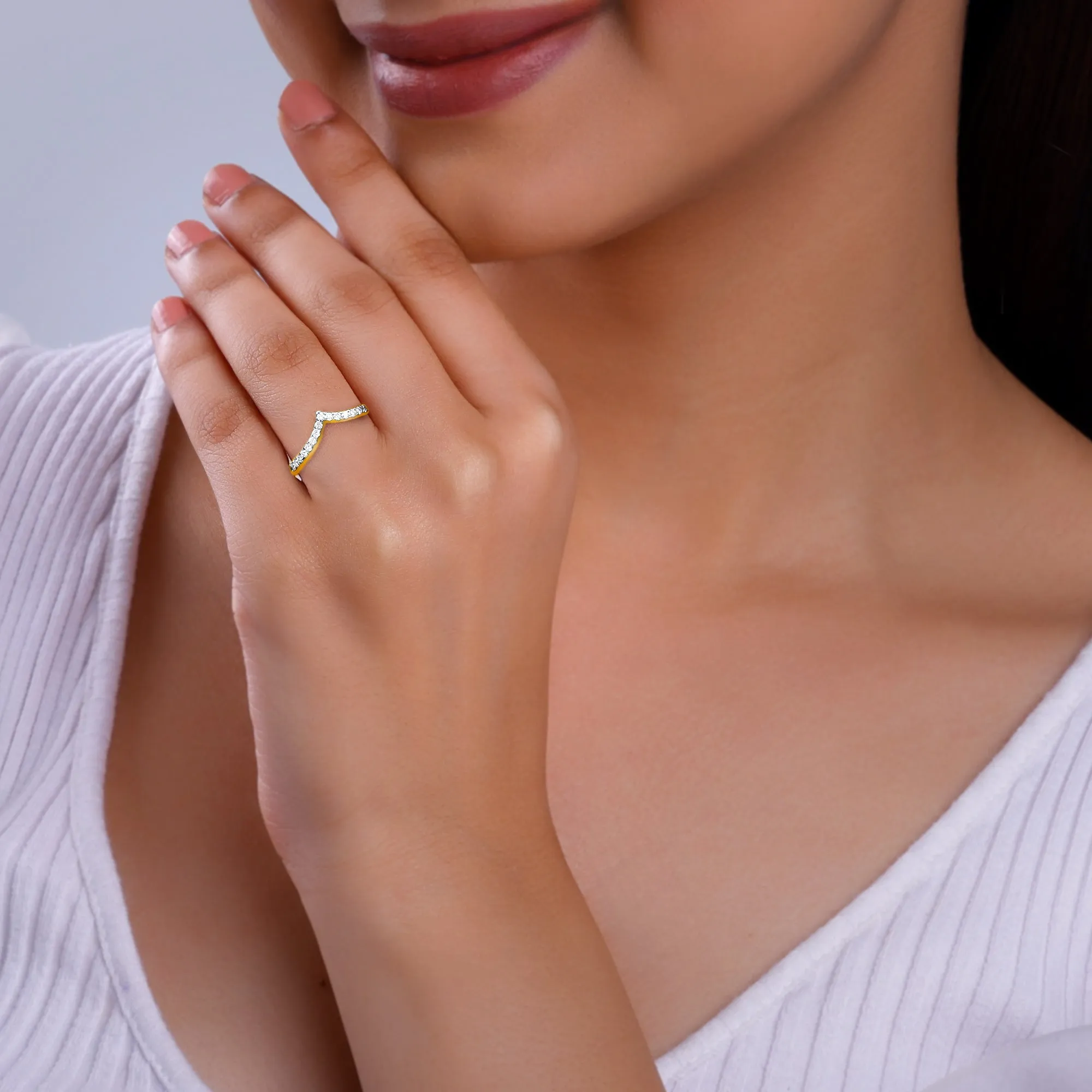 Gold Virtuous Vanki Diamond Ring