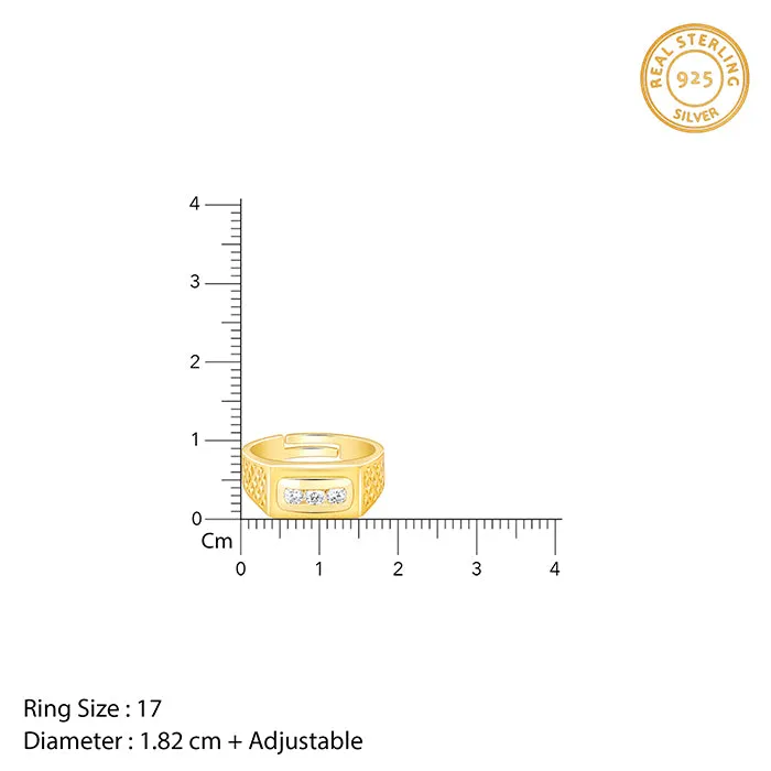 Golden Eternal Bliss Ring for Him