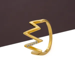 GOLDEN STONE RING PSR64W-051