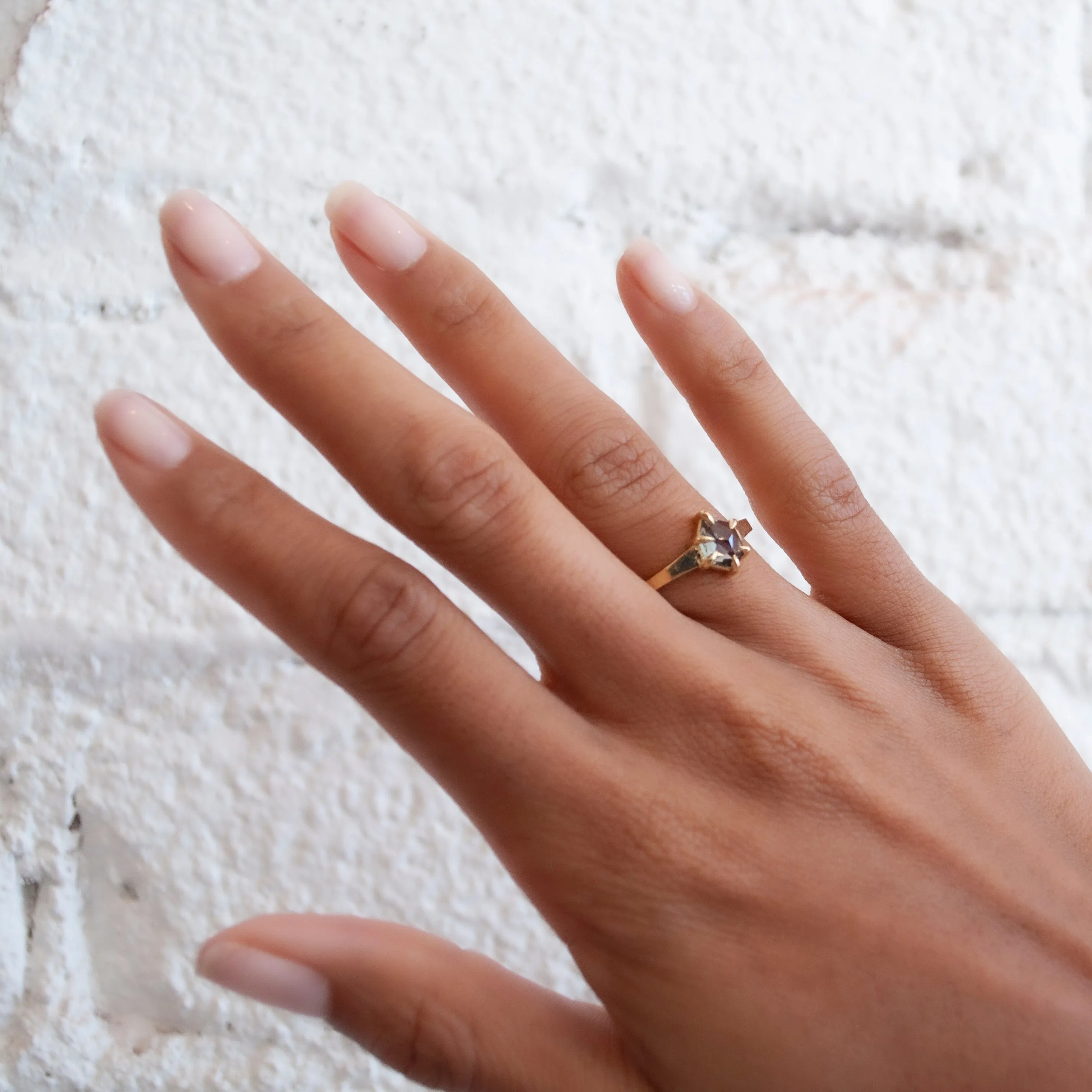 Green Montana Sapphire Ring