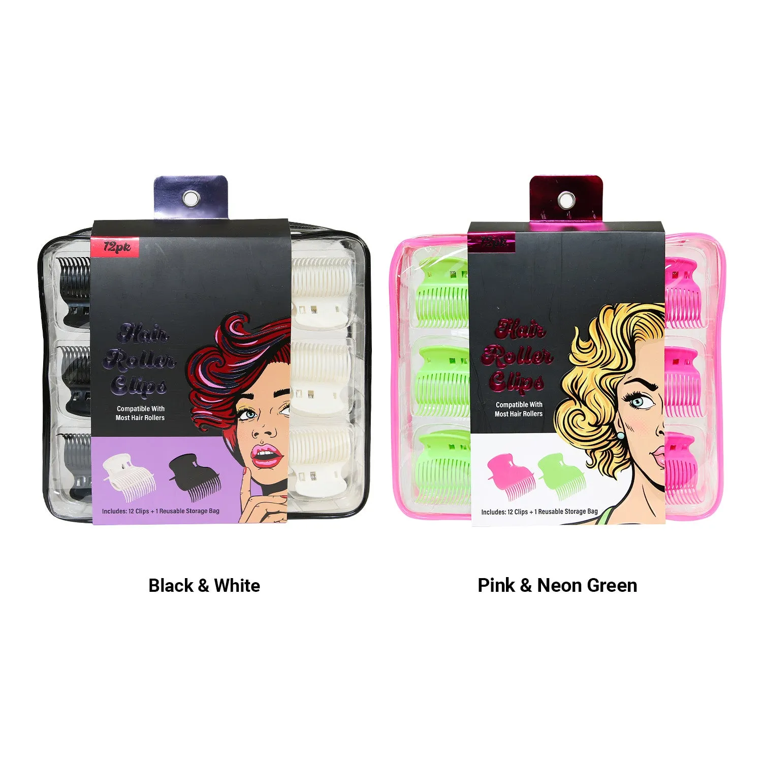 Hair Roller Clip 12pk