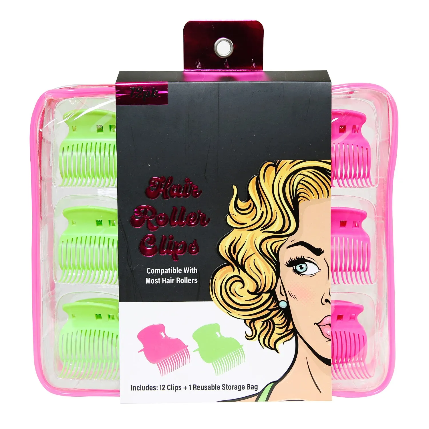 Hair Roller Clip 12pk