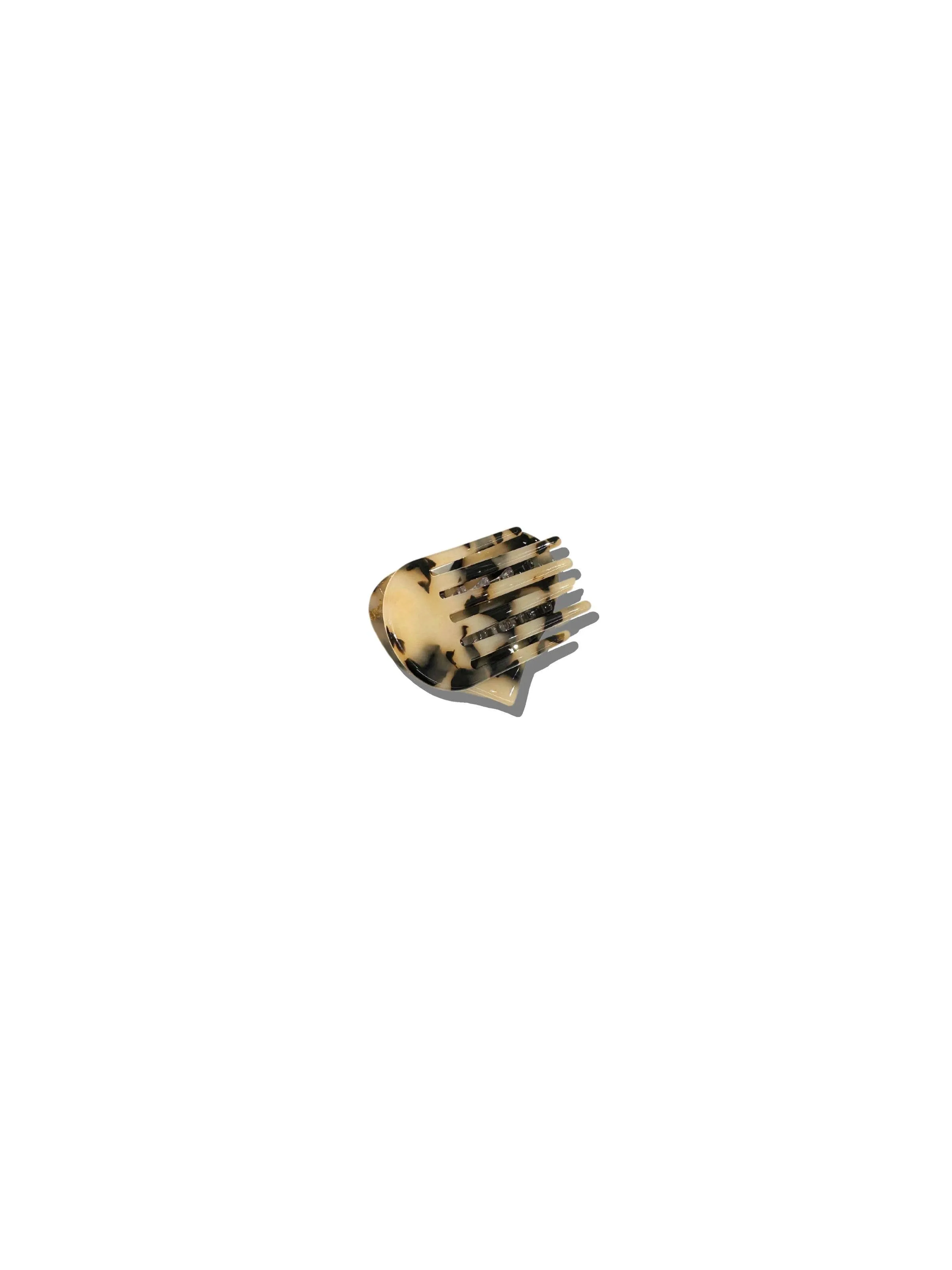 Handmade Lay Down Claw Clip - Small Heart