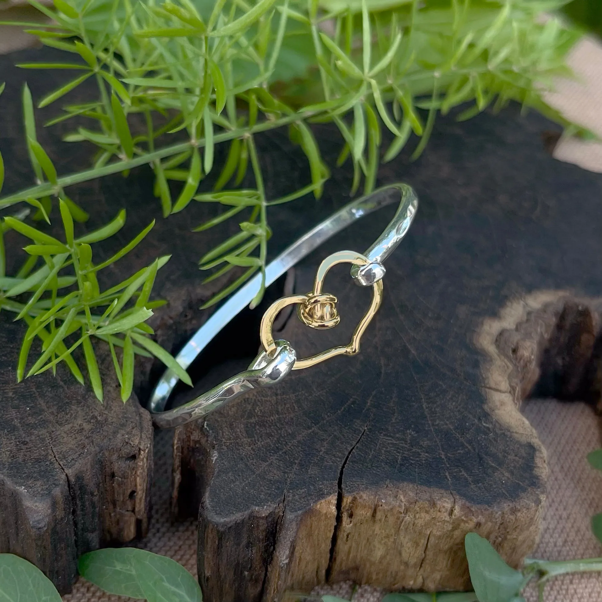Heart 3mm Latching Bracelet