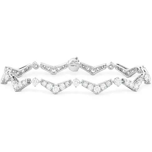 Hearts On Fire Triplicity Pointed Line Diamond Bracelet