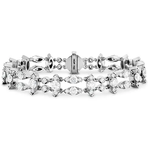 Hearts On Fire Whimsical Double Row Diamond Bracelet