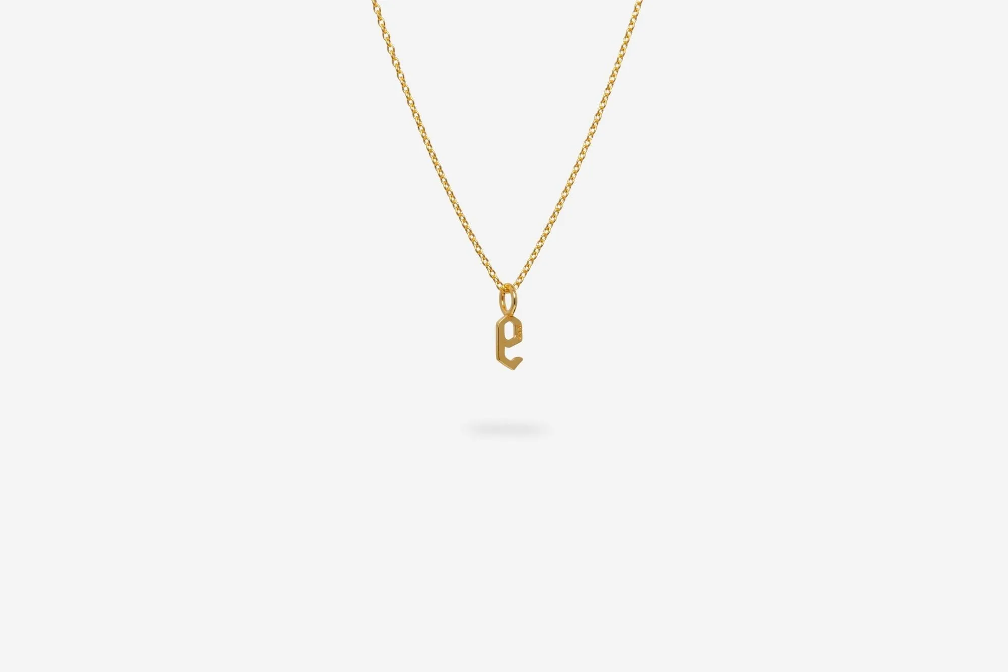 IX Lucky Number 9 Gold Plated Pendant