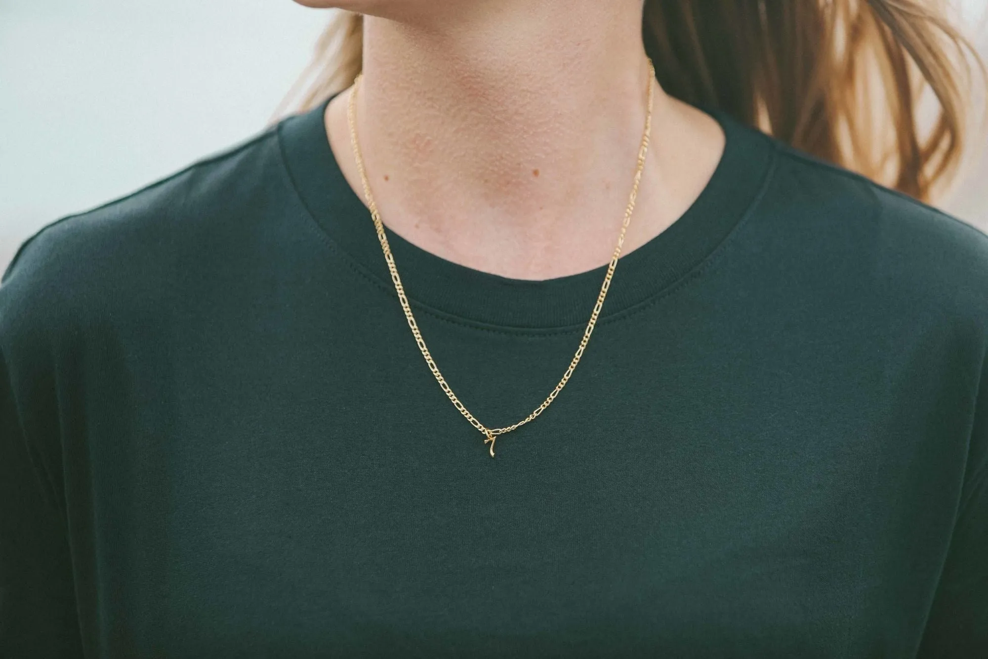 IX Lucky Number 9 Gold Plated Pendant