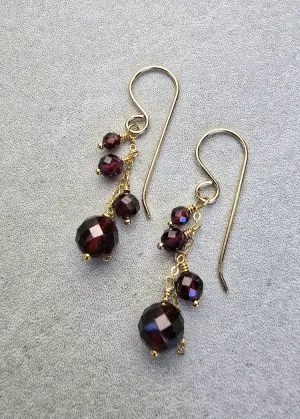 James   Jezebelle | Bardot Earring | Garnet