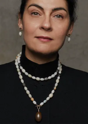Julie Cohn | Petite Ore Agate Earring