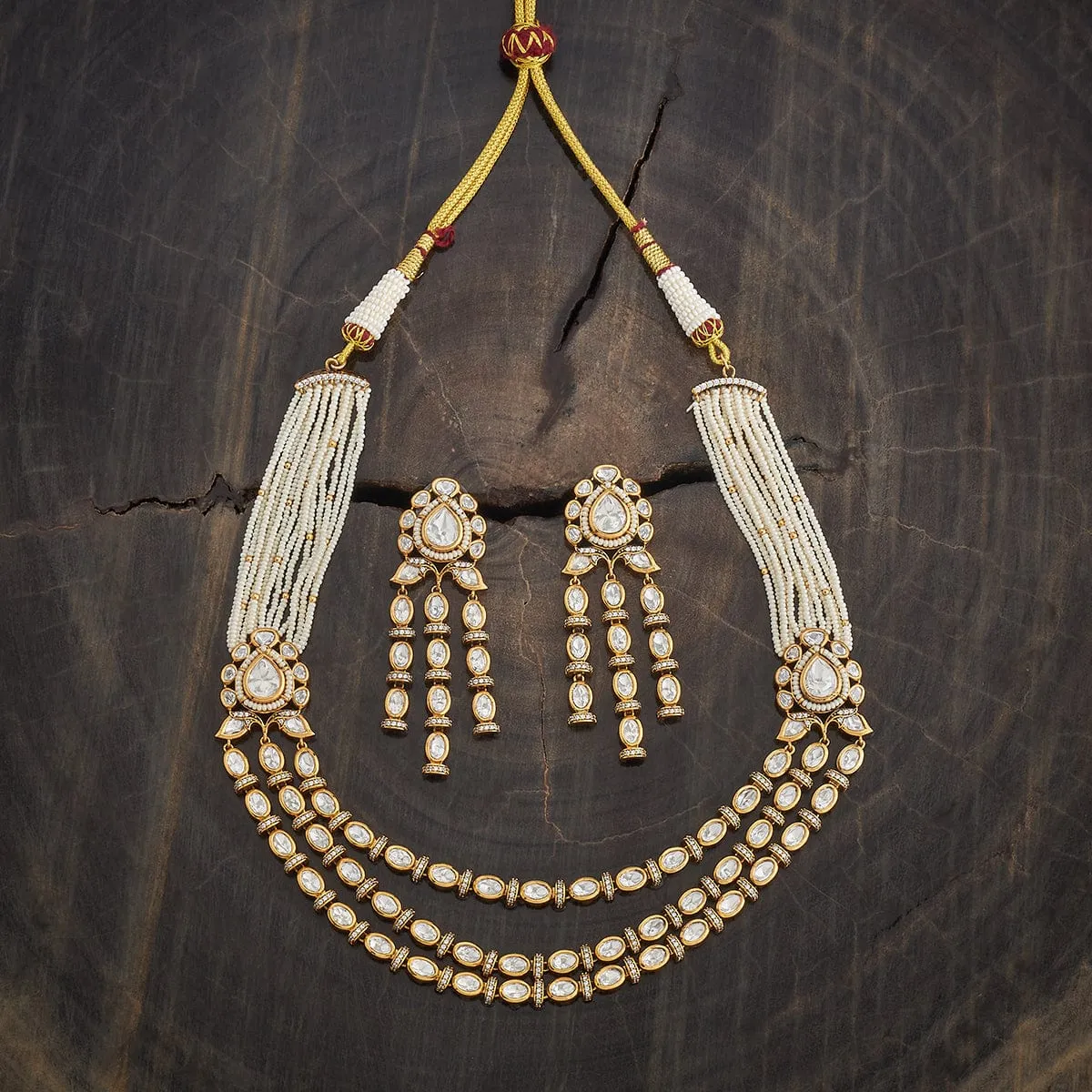 Kundan Necklace 176348