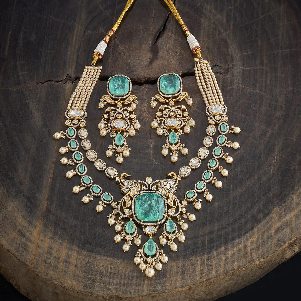 Kundan Necklace 178328