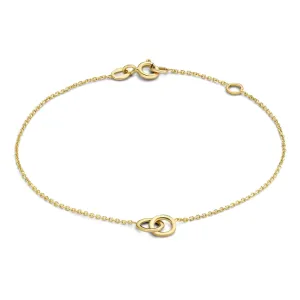 Le Marais Zo?? 14 karat gold bracelet with rings