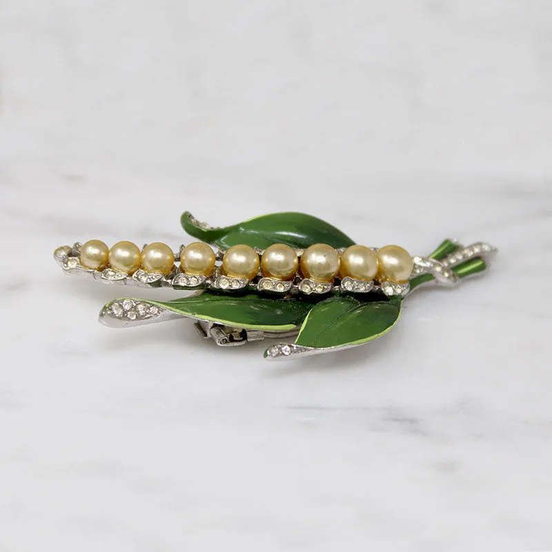 Lily Brooch Designed by Alfred Philippe for Trifari
