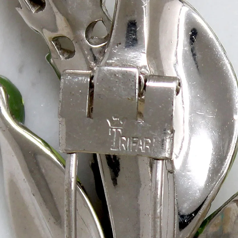 Lily Brooch Designed by Alfred Philippe for Trifari