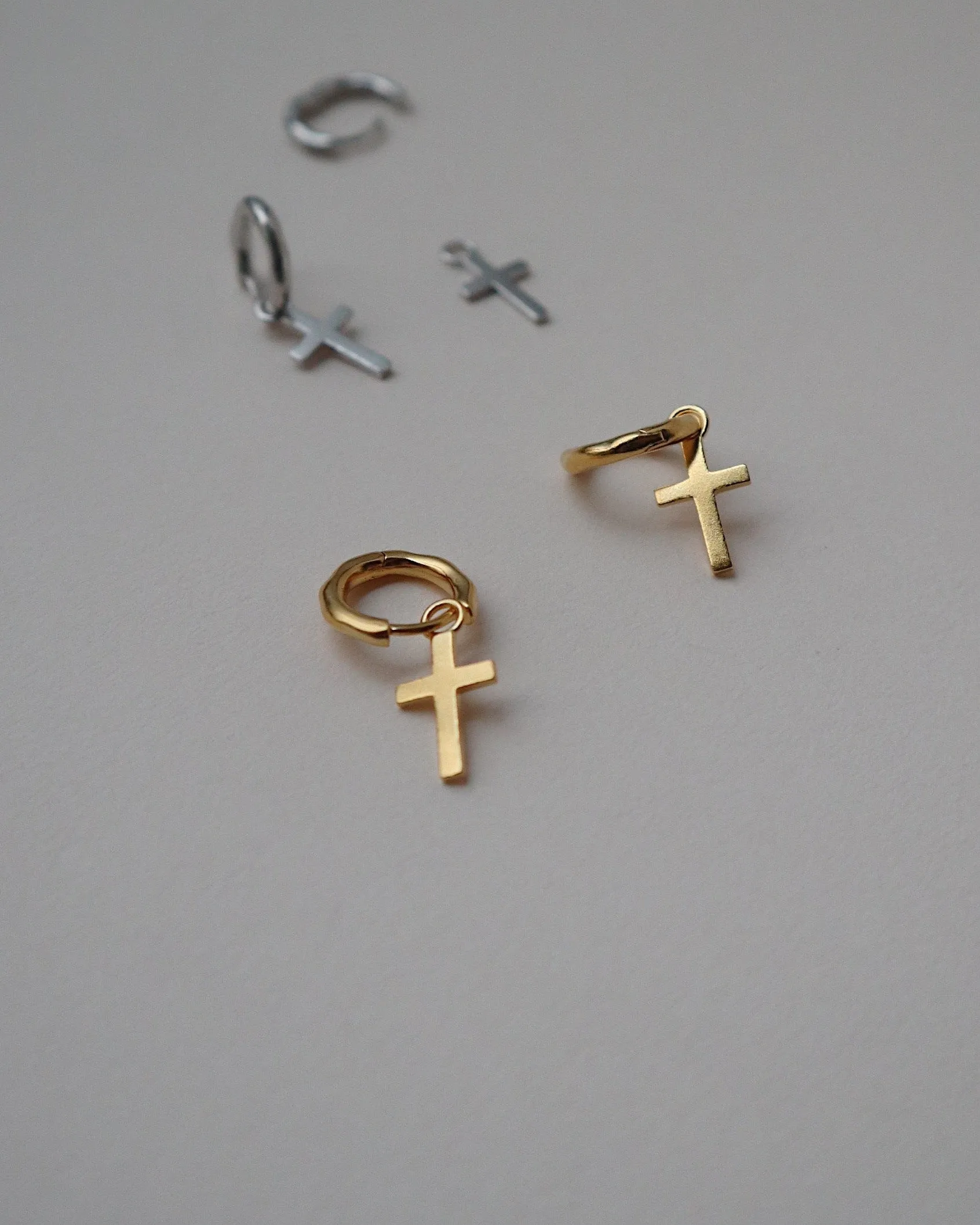 Liquid Huggies   Cross Charms