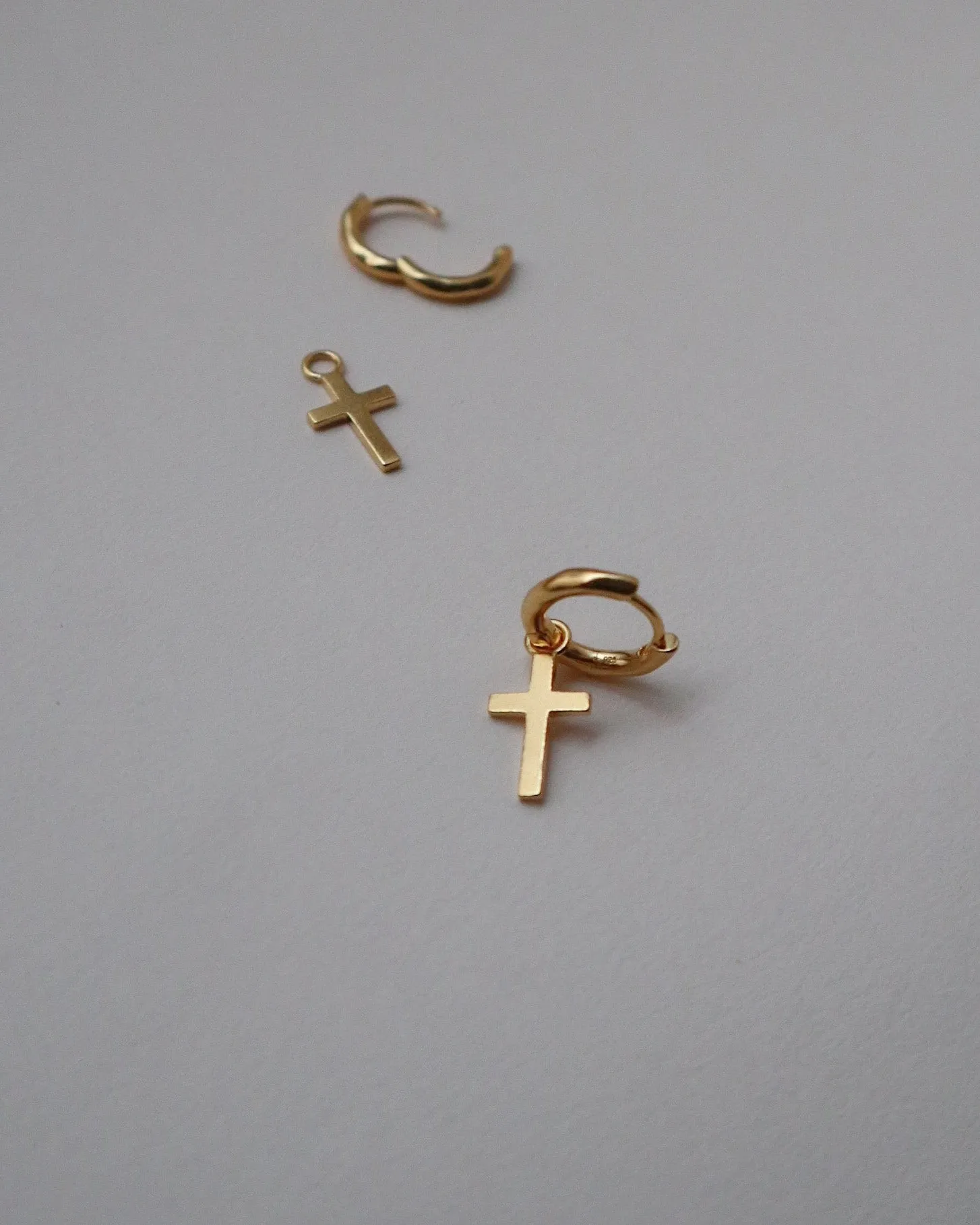 Liquid Huggies   Cross Charms