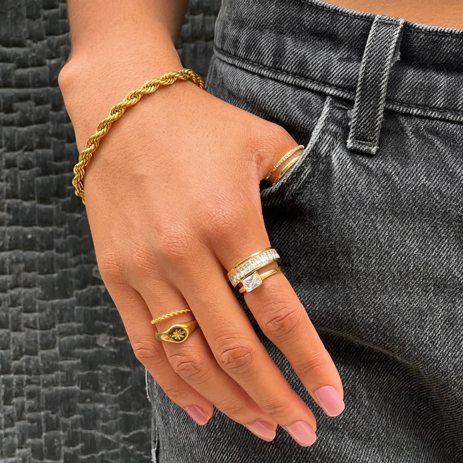 Luka Rope Chain Bracelet