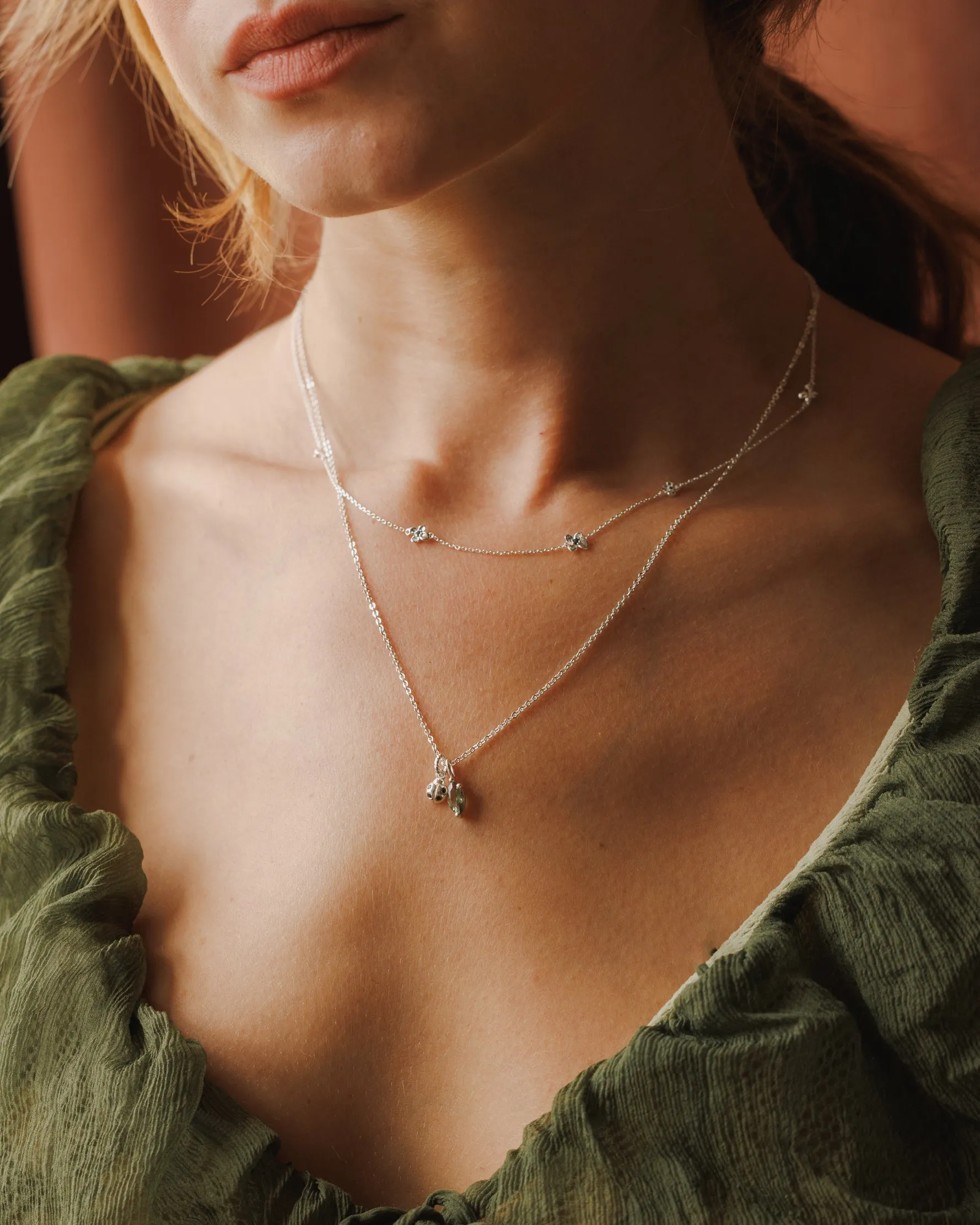 Midnight Blossom Necklace