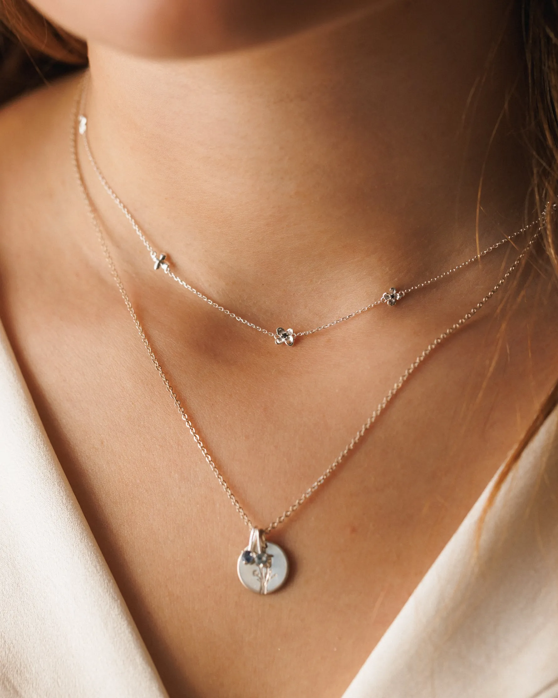 Midnight Blossom Necklace
