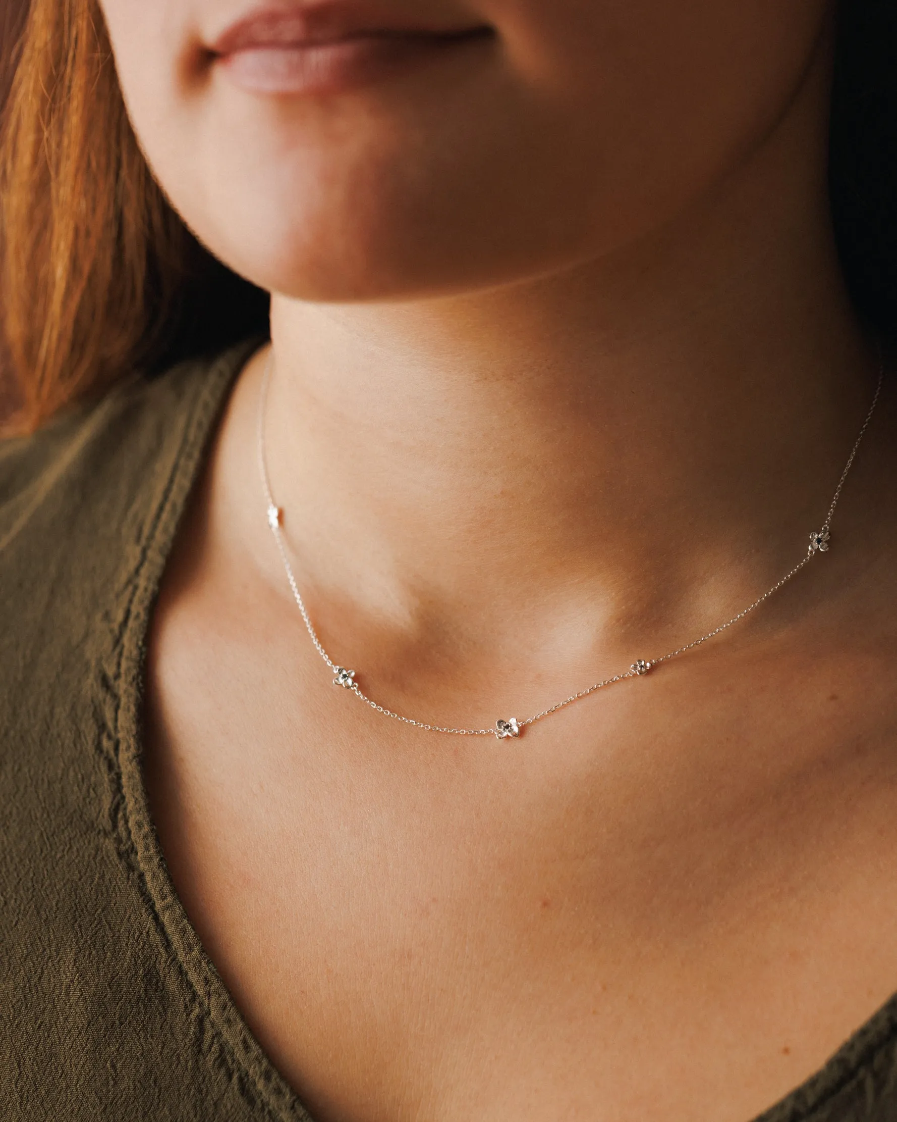 Midnight Blossom Necklace