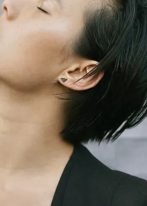 Mier Luo | Gold Dipped Square Studs