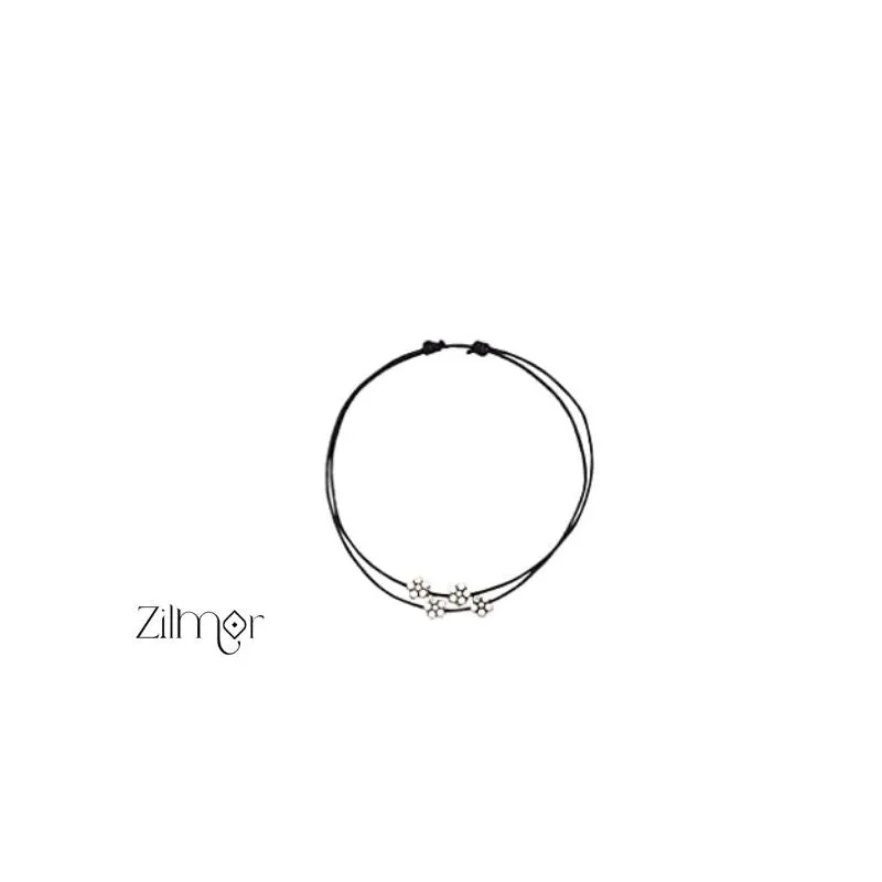 Mini flowers thread anklet (Women anklet)