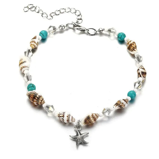 Miss JQ 3pcs/set New Fashion Infinite Anklet Foot Chain For Woman Summer Ankle Bracelet Charm 2 Color Anklets Foot Beach Jewelry