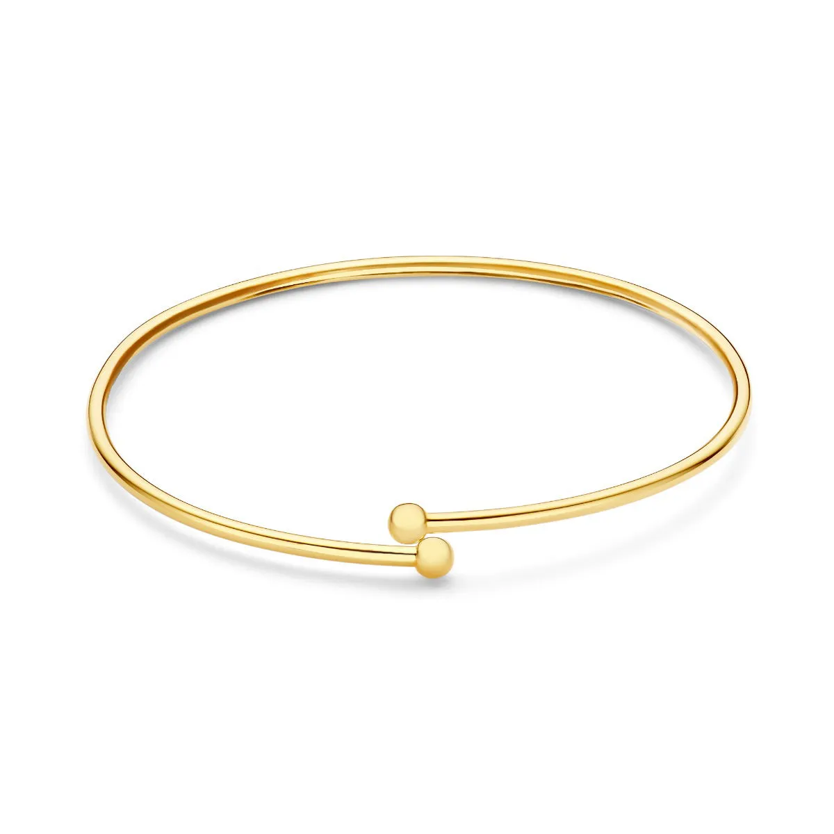 Monceau Mirell 14-carat gold bangle