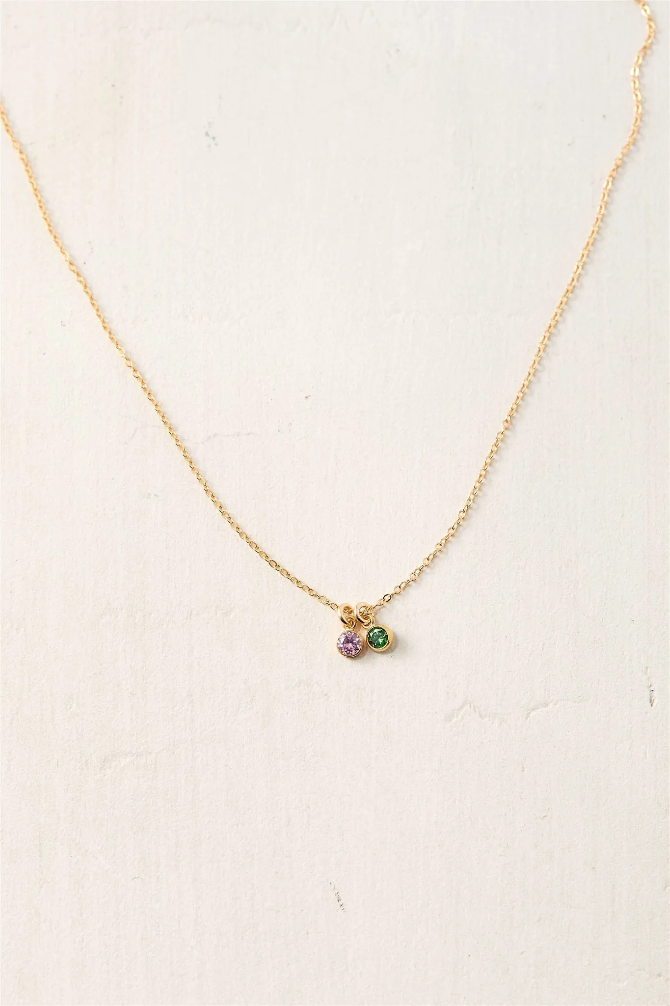 Multi Birthstone Necklace