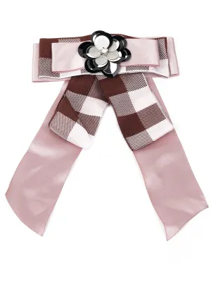 Odette Women Pink Metal Brooch