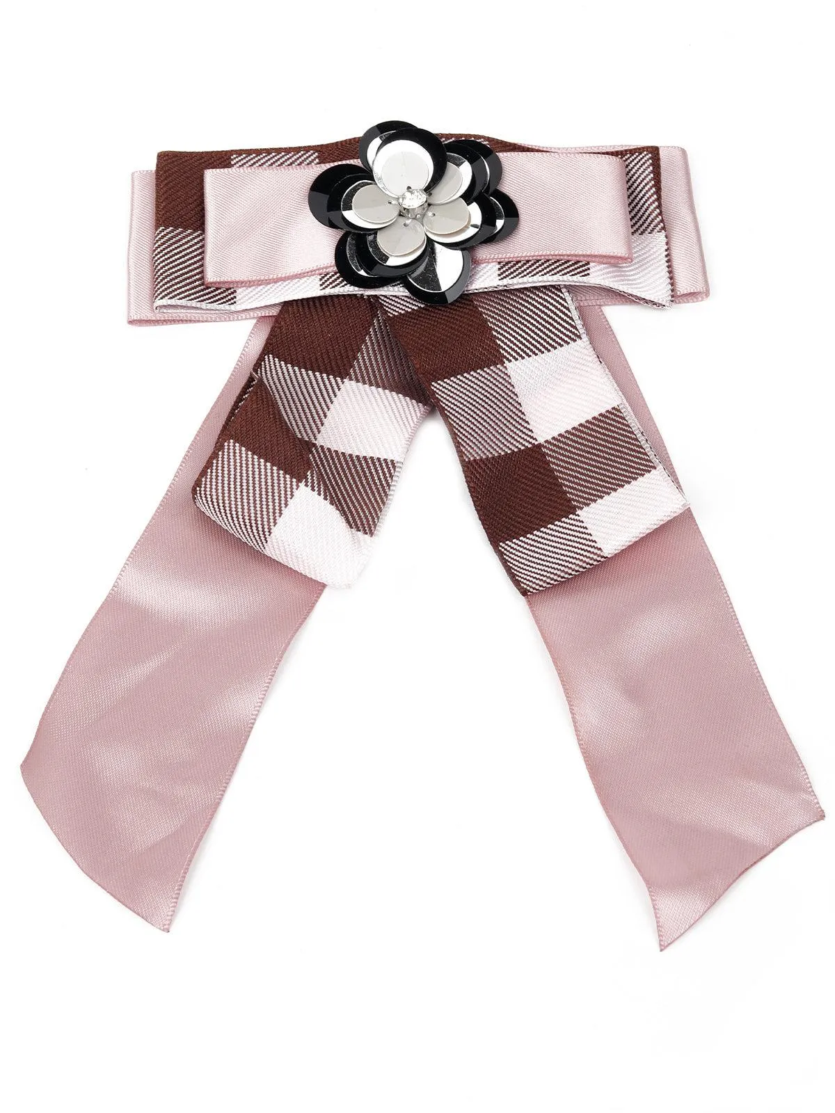 Odette Women Pink Metal Brooch