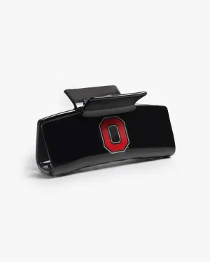 Ohio State? Eco Black Scarlet Block O - Logo Claw Clip