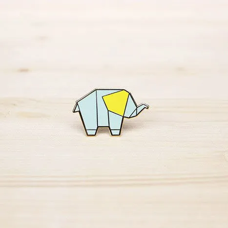 Origami Pin ?C Elephant