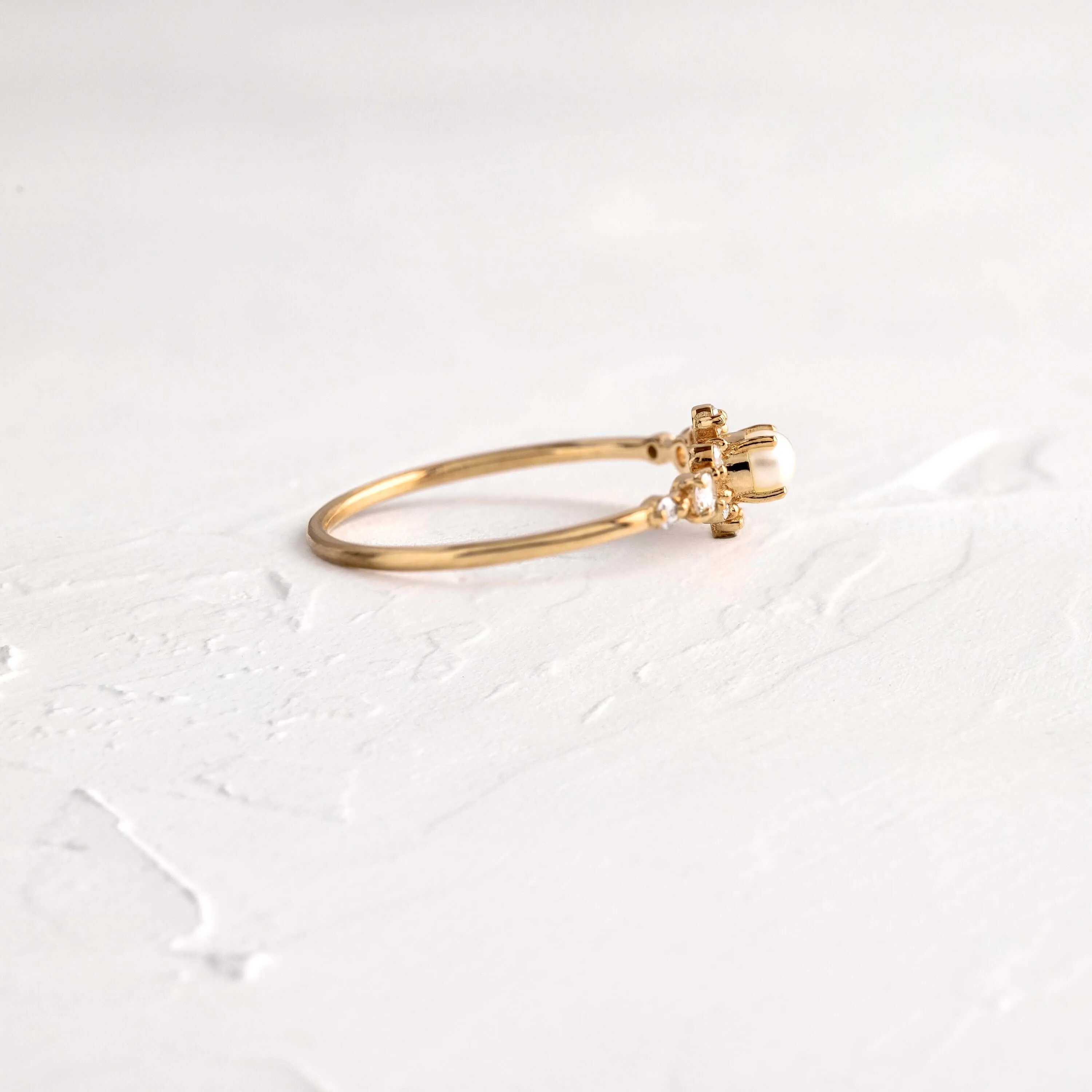 Pearl Siren Ring