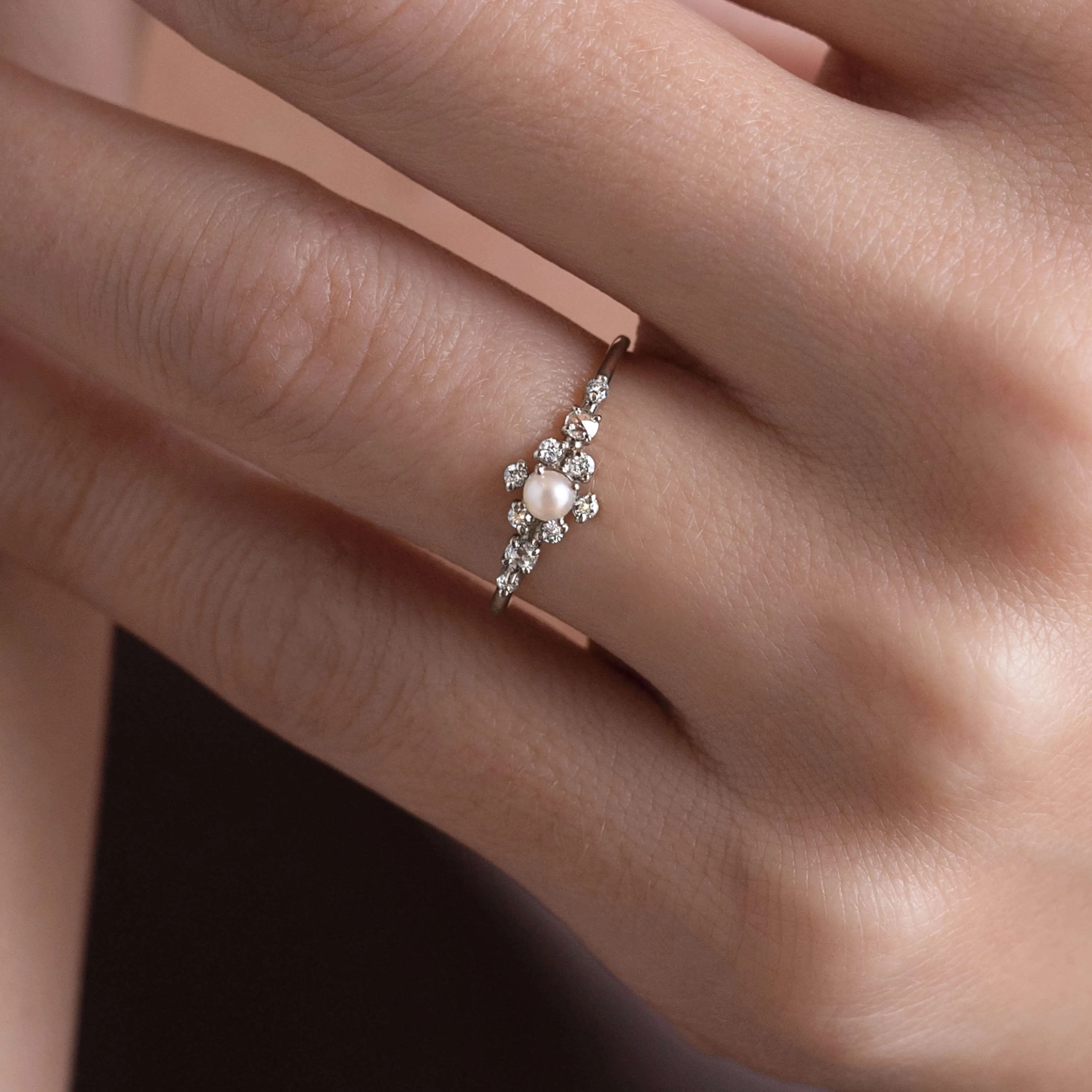 Pearl Siren Ring