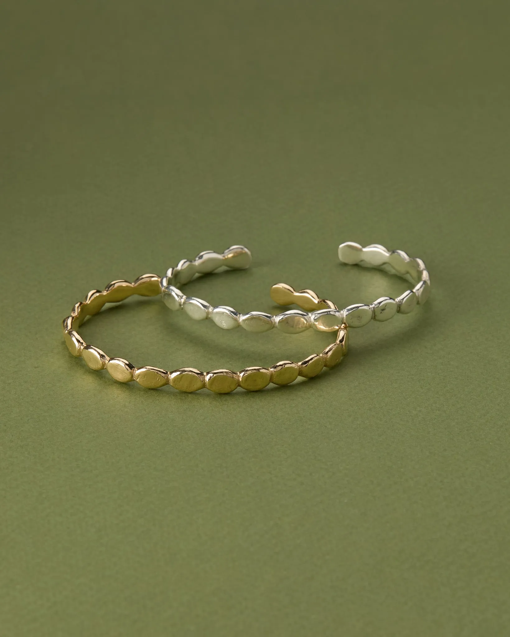 Pebble Cuff | Silver