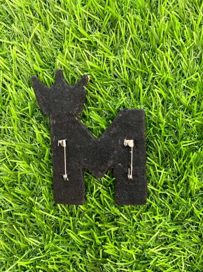 Personalised Initial Brooch
