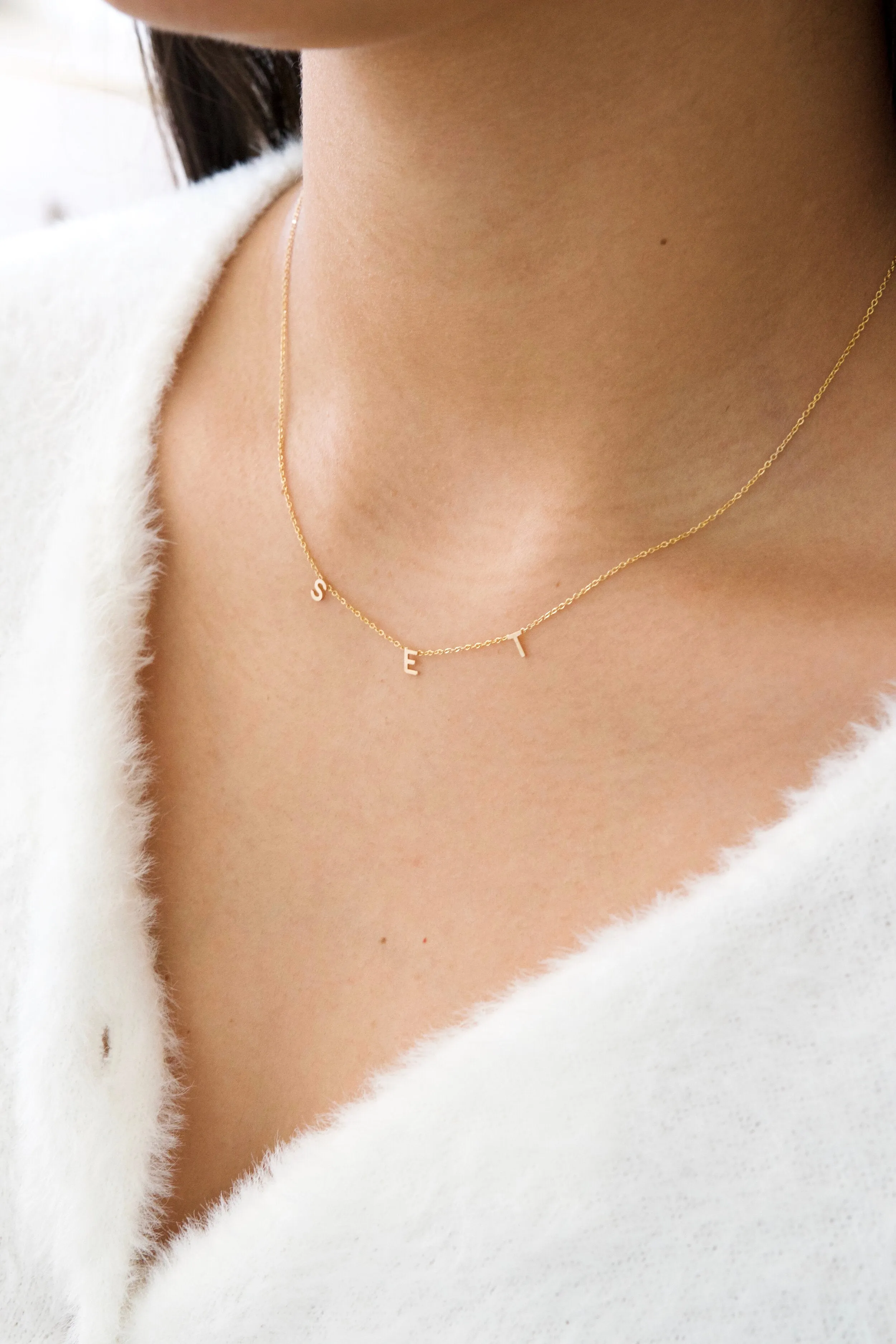 Personalized Cheyenne Necklace - Letters