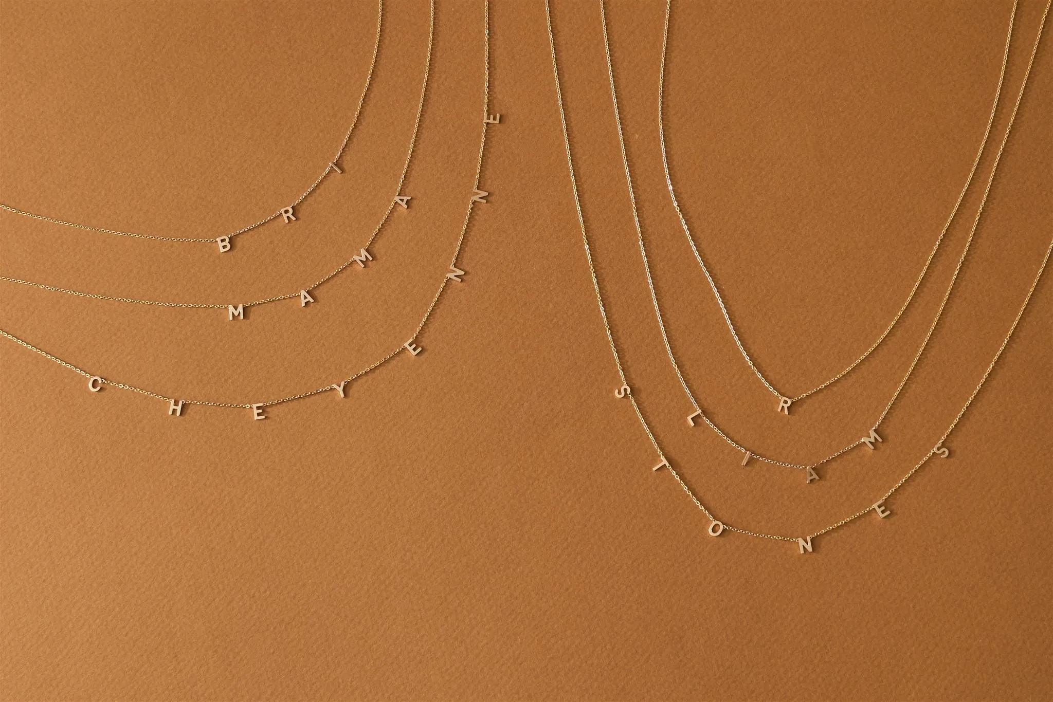 Personalized Cheyenne Necklace - Letters