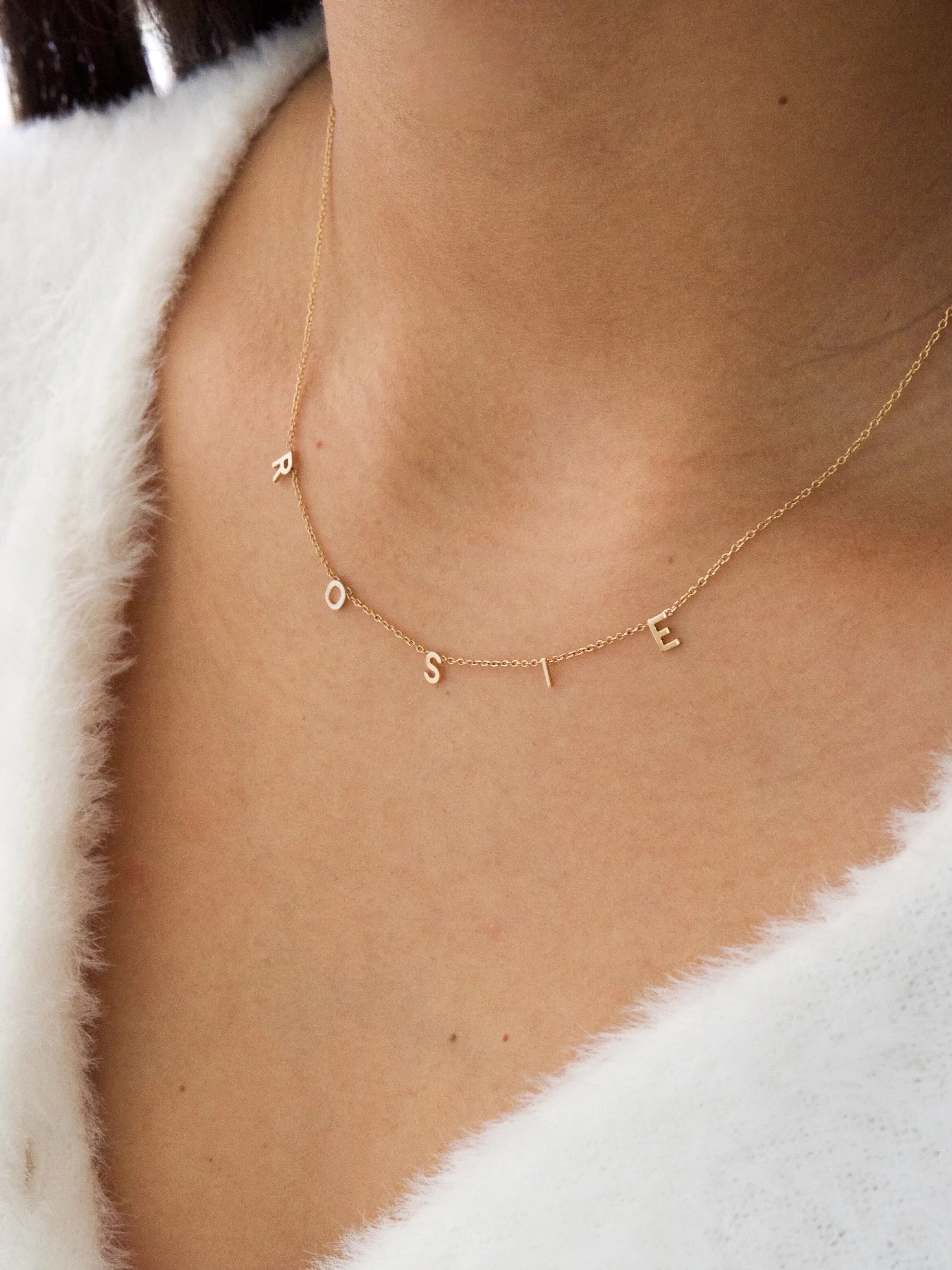 Personalized Cheyenne Necklace - Letters