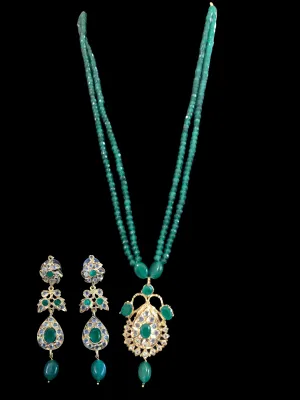 PS441 Jugni in green   beads ( READY TO SHIP)