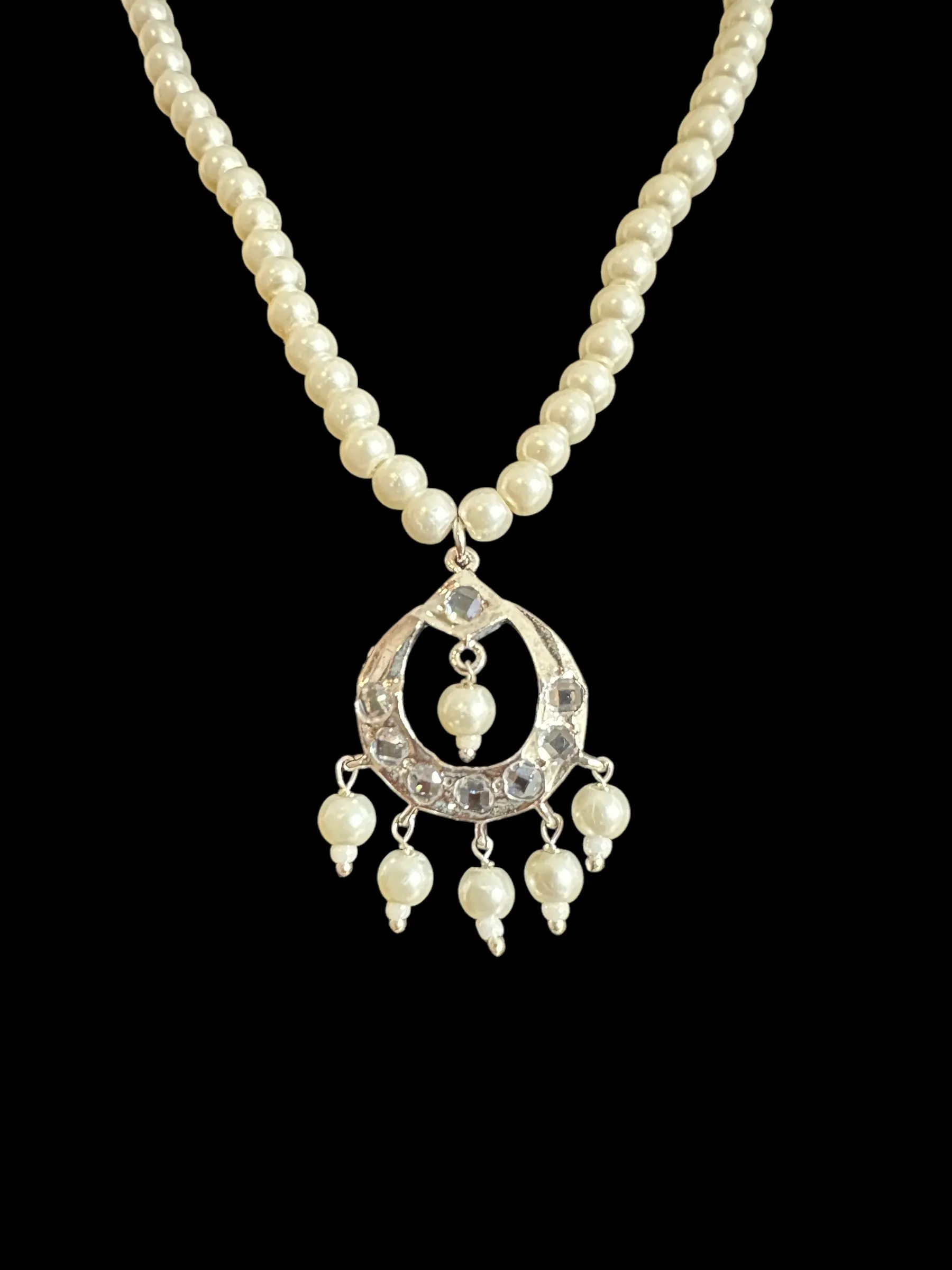 PS500 Nida pendant set - silver plated  ( READY TO SHIP )