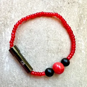 Red Hot Lollipop Wish Bracelet