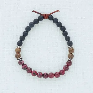 Remember Everyone Deployed (RED) Mini Bracelet  | Military Deployment Bracelet